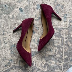 Banana Republic burgundy Madison 12 Hour Pumps 7.5